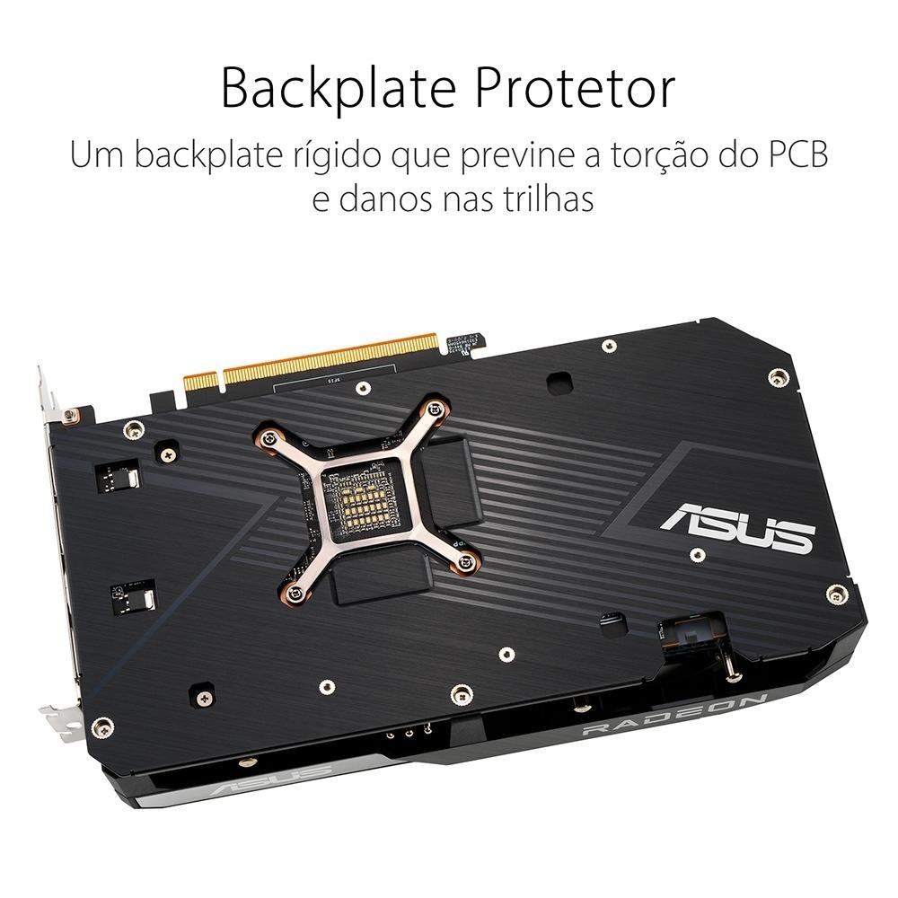 ASUS Radeon RX 6600 XT OC パソコンパーツ　グラボ DUAL-RX6600XT-O8G｜Placas de Vídeo｜ASUS Brasil