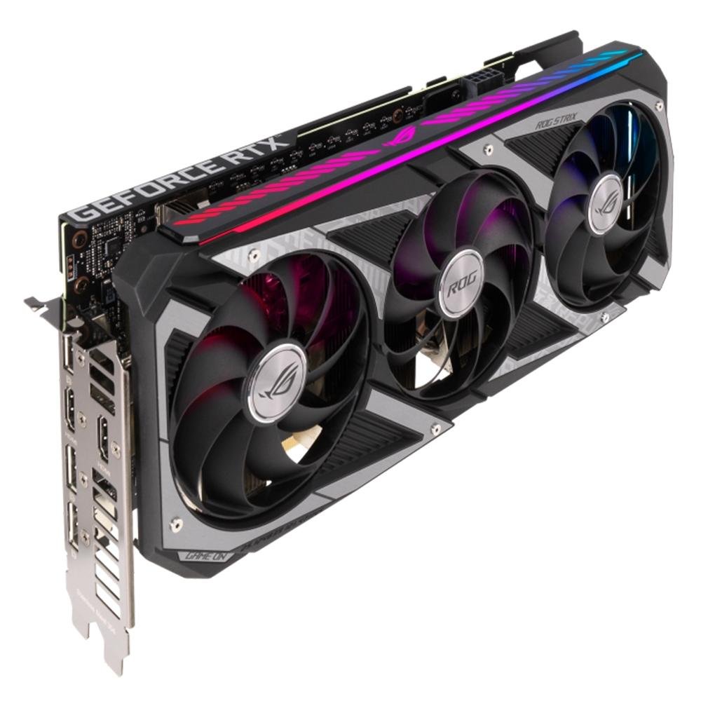 Z*r様 ASUS RTX3060 12GB ROG STRIX GAMING Placa de Vídeo RTX 3060 Asus O12G V2 Gaming OC Edition NVIDIA