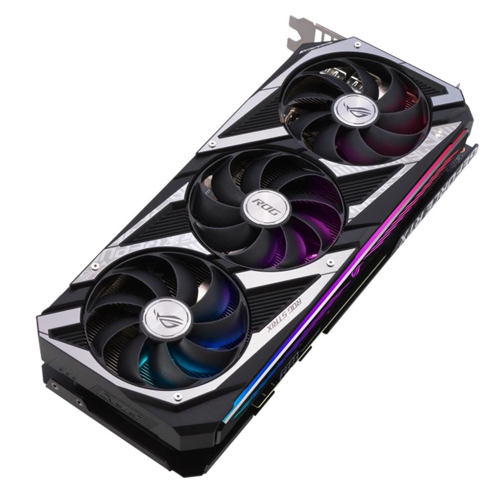 グラフィックボード・グラボ・ビデオカード ASUS ROG-STRIX-RTX3060-O12G-GAMING Placa de Vídeo Asus ROG Strix Geforce RTX 3060 OC, 12GB