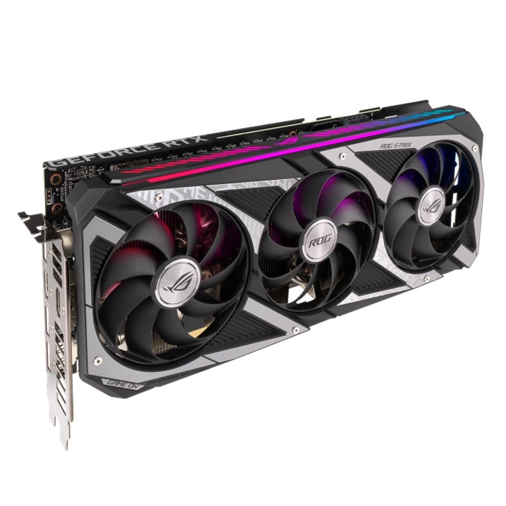 グラフィックボード・グラボ・ビデオカード ASUS ROG STRIX GeForce RTX 3060 12GB OC Placa de Vídeo RTX 3060 Asus O12G V2 Gaming OC Edition NVIDIA