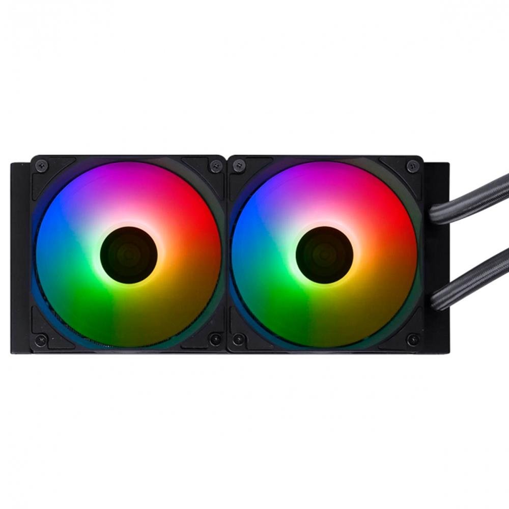 Water Cooler PCYes NIX 2, ARGB, 240mm, AMD/Intel, Preto - PCYWCNIX240 Water Cooler PCYes NIX 2, ARGB, 240mm, AMD/Intel, Preto - PCYWCNIX240