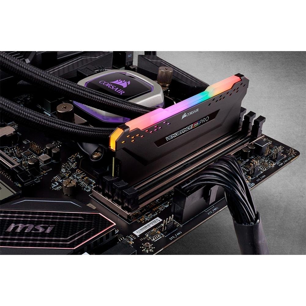 Memória Corsair Vengeance RGB Pro 8GB | KaBuM!