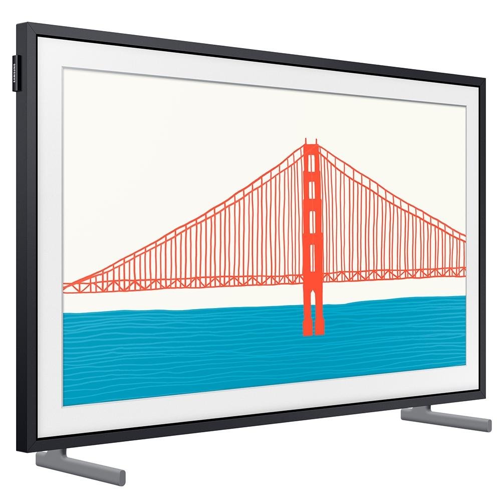 Smart TV Samsung 32 Polegadas QLED The Frame, HDMI, USB, Modo Ambiente, Pontos Quânticos, Alexa e Google Assistant, Preto - QN32LS03TBGXZD Smart TV Samsung 32 Polegadas QLED The Frame, HDMI, USB, Modo Ambiente, Pontos Quânticos, Alexa e Google Assistant, Preto - QN32LS03TBGXZD