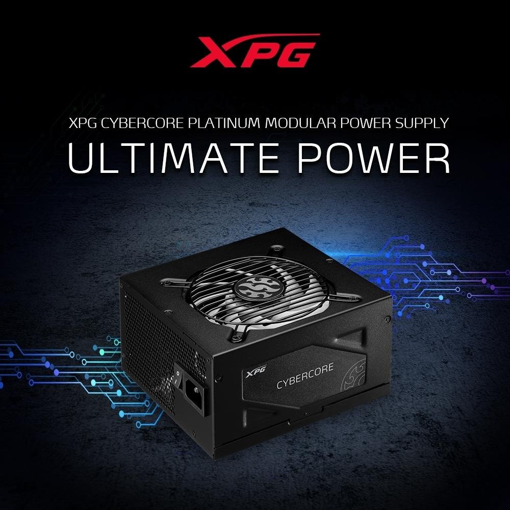 Fonte XPG Cybercore 1300W Platinum Modular |KaBuM!