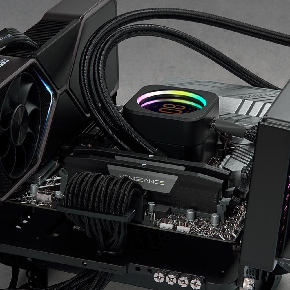 Memória RAM Corsair Vengeance, 32GB (2x16GB), 4800MHz, DDR5, CL40, Preto - CMK32GX5M2A4800C40