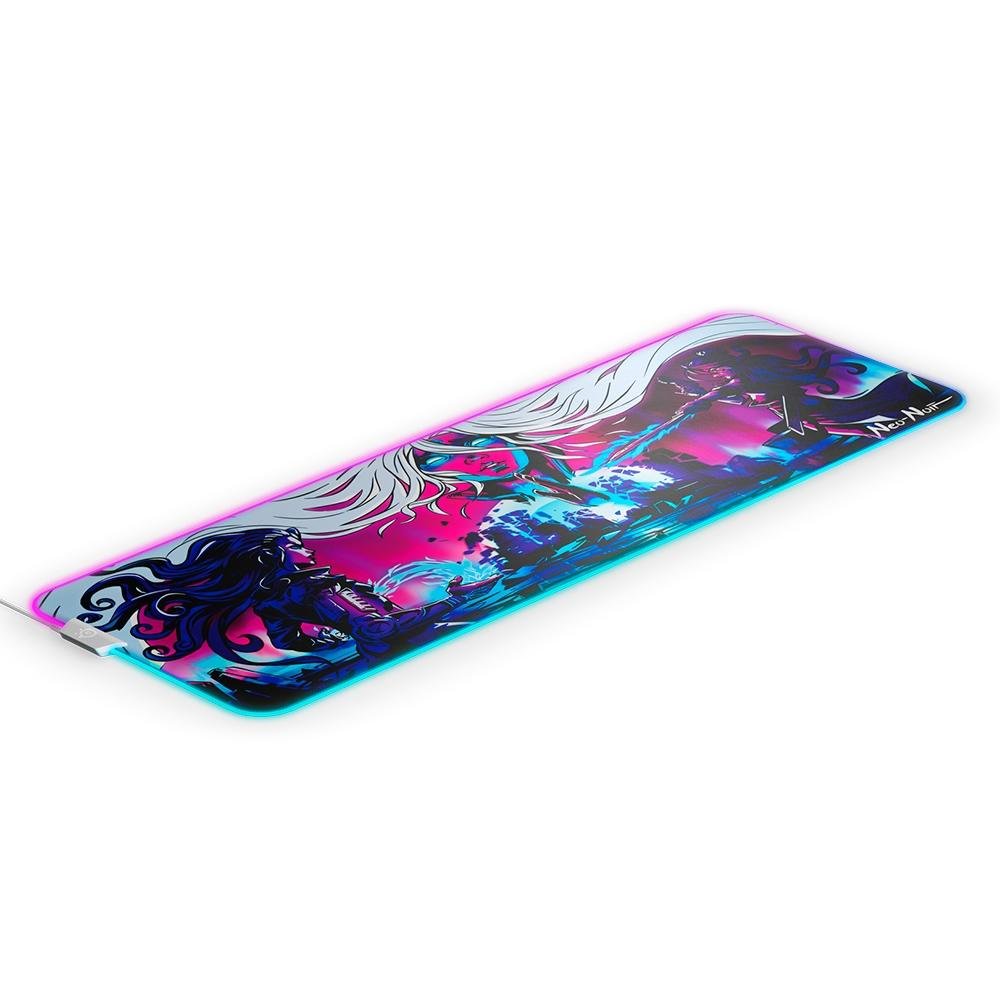 Mousepad Gamer Steelseries QCK Prism XL NEO Noir, RGB, 900x300mm