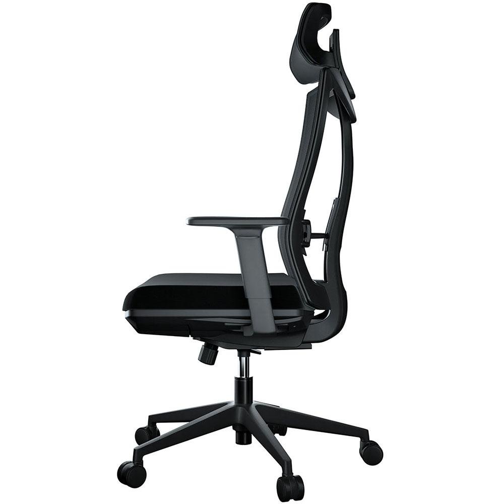 Cadeira Office Ergonômica PCyes B7, 3 Pontos de Inclinação, Braço Ajustável, Preto - PCOB7PT