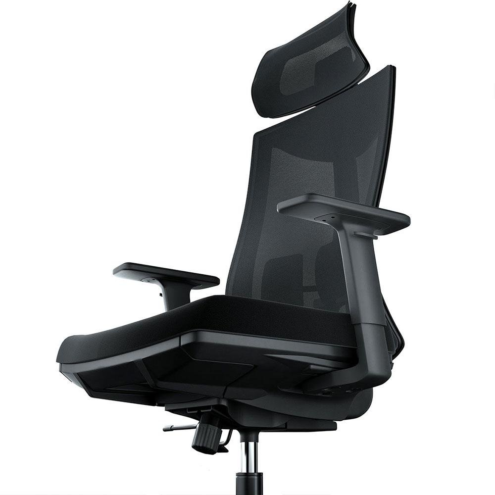 Cadeira Office Ergonômica PCyes B7, 3 Pontos de Inclinação, Braço Ajustável, Preto - PCOB7PT