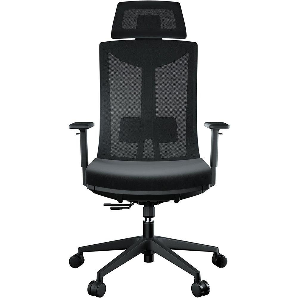 Cadeira Office Ergonômica PCyes B7, 3 Pontos de Inclinação, Braço Ajustável, Preto - PCOB7PT