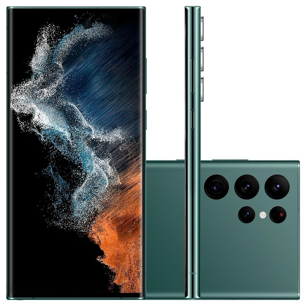 Samsung Galaxy S22 Ultra 256GB, Verde | KaBuM!