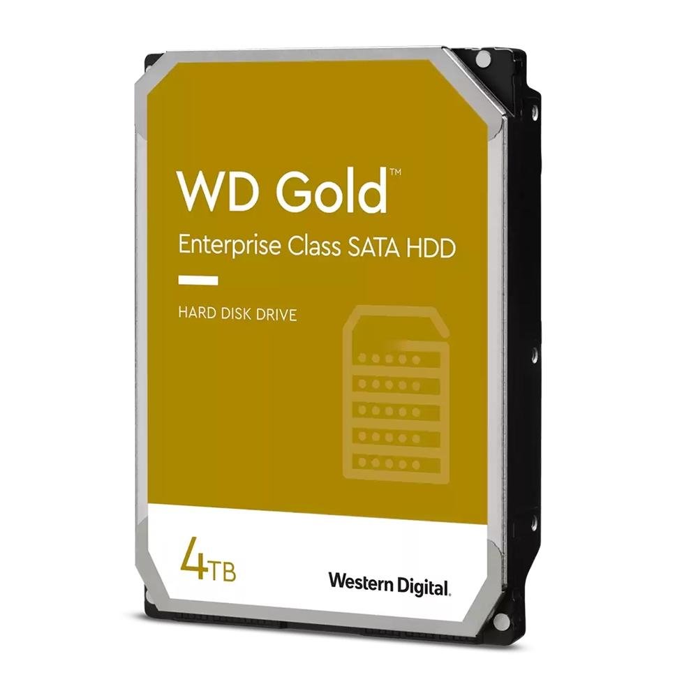 【ほぼ未使用】WD Gold 4TB WD4002FYYZ SATA 3.5 HD Interno WD Gold Enterprise Class 4TB | KaBuM!