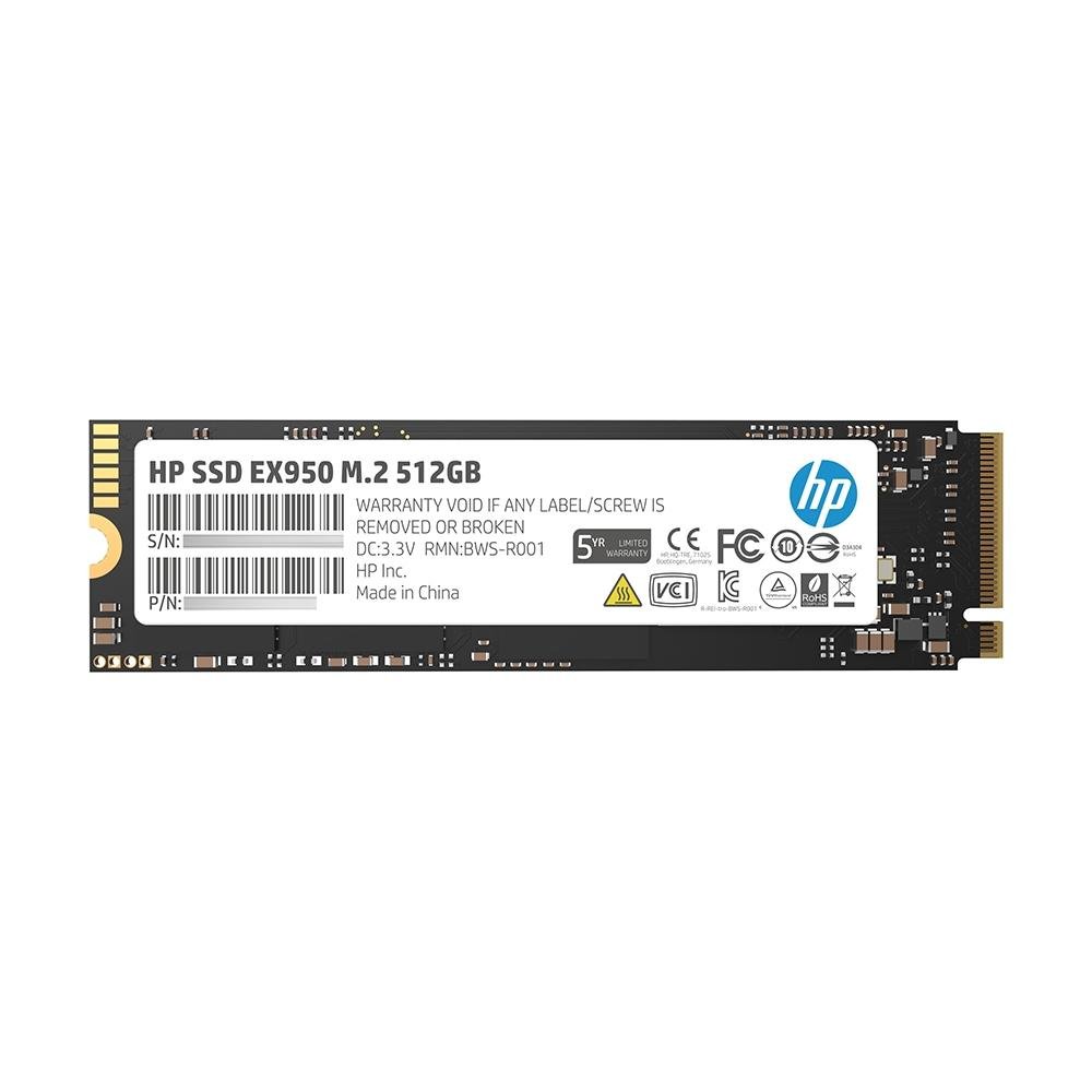 SSD HP EX950 512GB, PCIe NVMe GEN3 | KaBuM!
