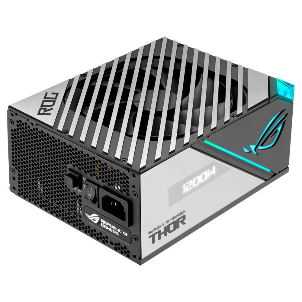 Fonte Asus ROG THOR 1200P2, 1200W, 80 Plus Platinum, PCIe 5.0