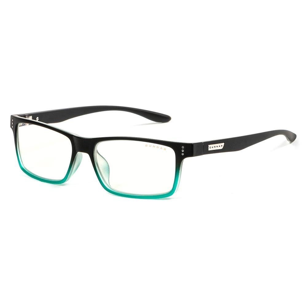 Óculos Gunnar Cruz, com Filtro de Luz Azul, Clear Amarelo Claro, Armação Ônix Azul-Petróleo - CRU-08409 Óculos Gunnar Cruz, com Filtro de Luz Azul, Clear Amarelo Claro, Armação Ônix Azul-Petróleo - CRU-08409