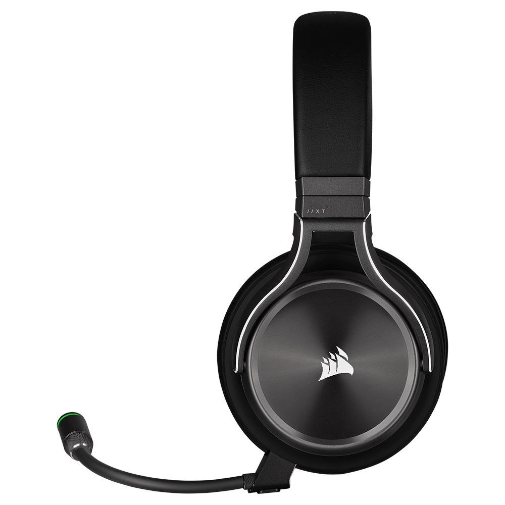 Headset Sem Fio Gamer Corsair Virtuoso XT , RGB, Som Surround 7.1, Driver 50mm, Bluetooth, Cinza Ardósia - CA-9011188-NA