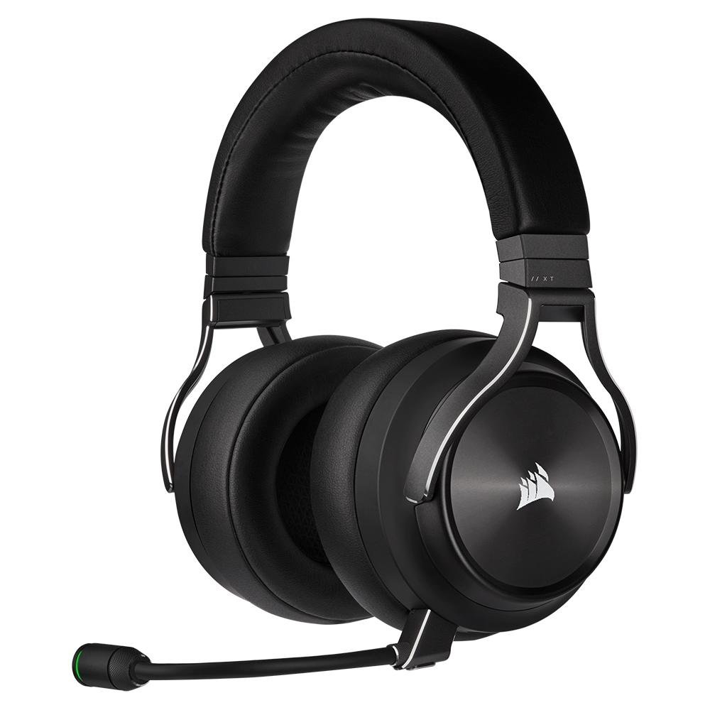 Headset Sem Fio Gamer Corsair Virtuoso XT , RGB, Som Surround 7.1, Driver 50mm, Bluetooth, Cinza Ardósia - CA-9011188-NA