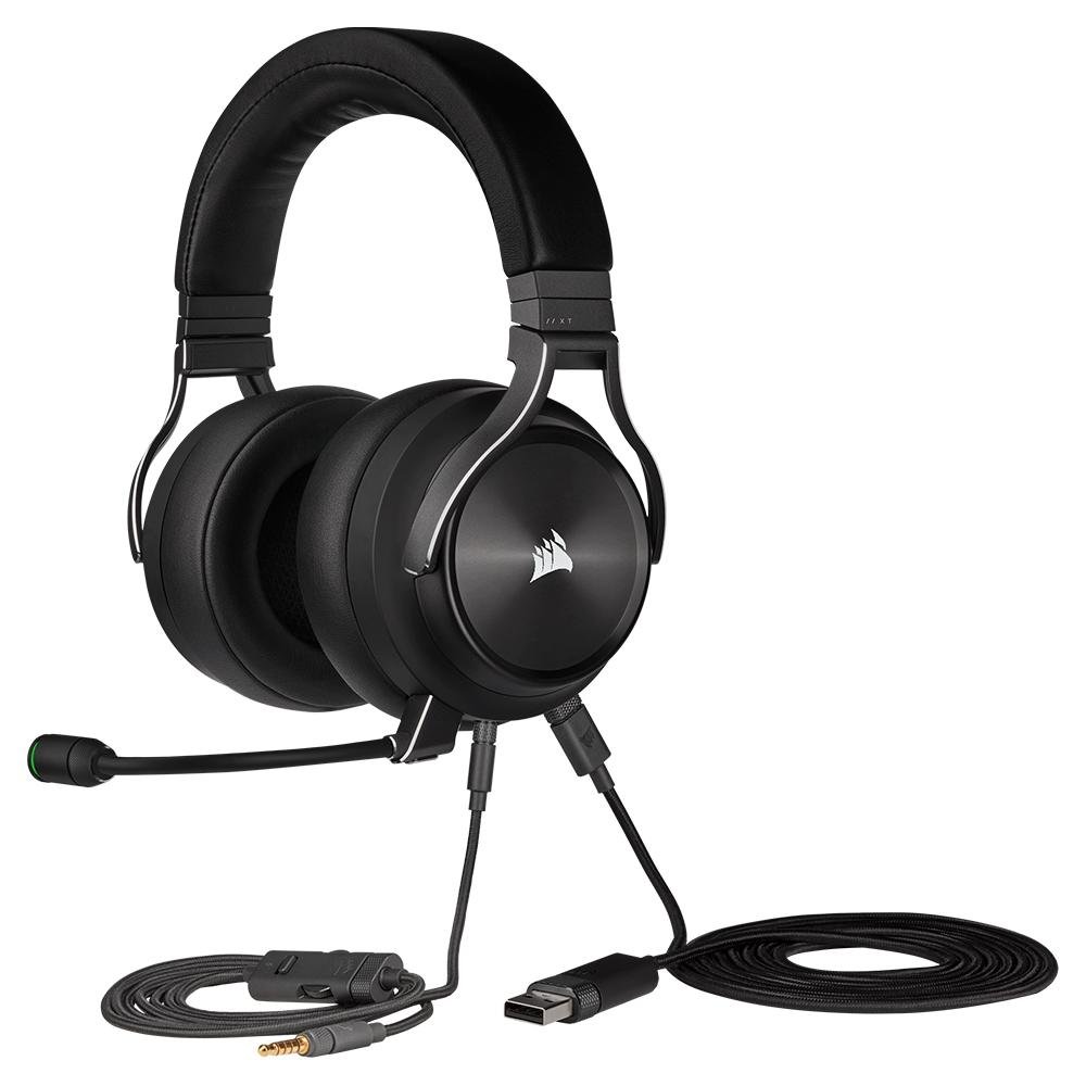 Headset Sem Fio Gamer Corsair Virtuoso XT | KaBuM!