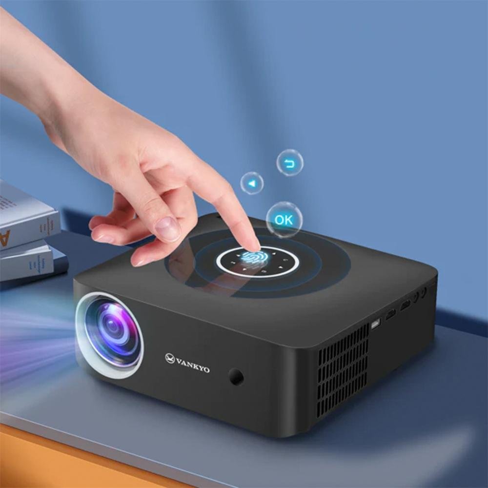 Projetor Portátil Vankyo Leisure E30 Native, Full HD, 5G, 220 ANSI Lumens, Wifi, Branco - Leisure E30T
