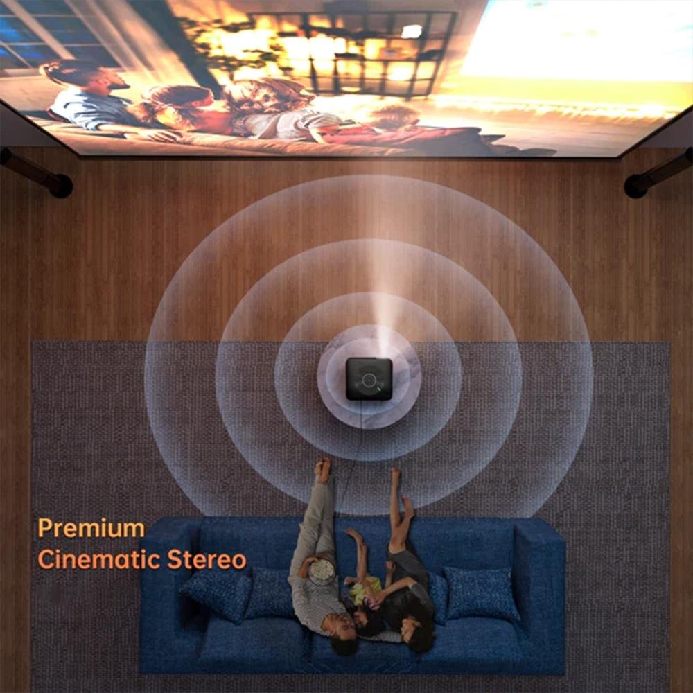 Projetor Portátil Vankyo Leisure E30 Native, Full HD, 5G, 220 ANSI Lumens, Wifi, Branco - Leisure E30T