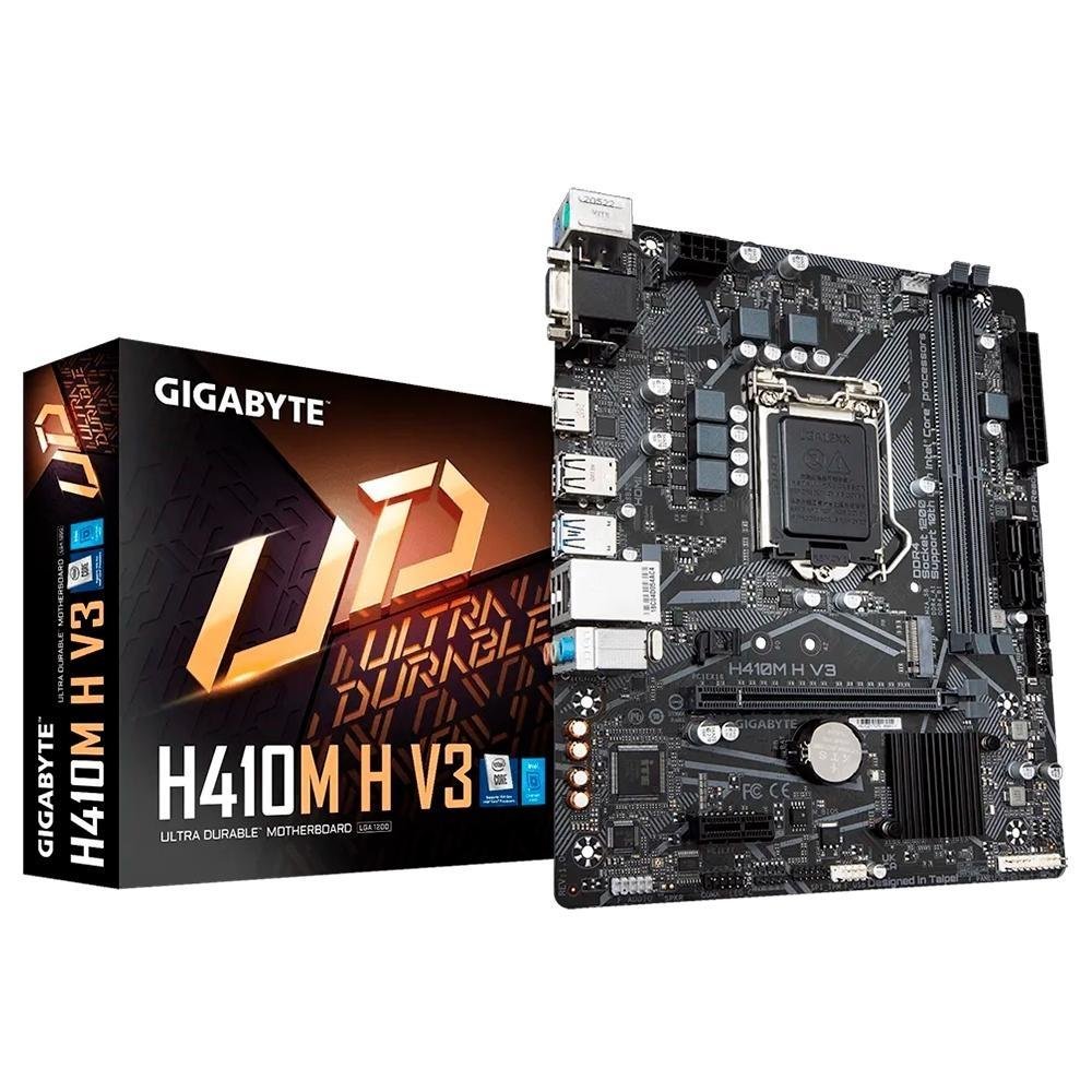 Kit Processador Intel Core i5-10400 + Placa Mãe Gigabyte