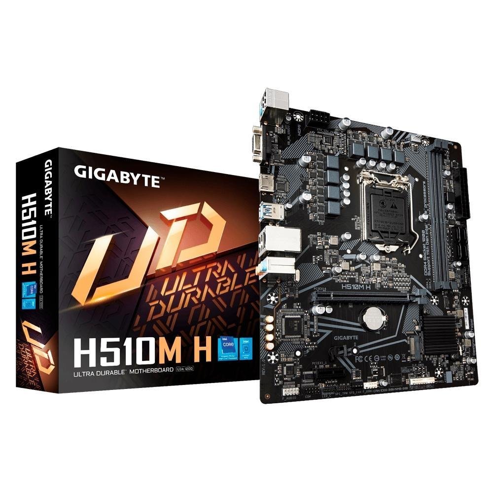 Kit Processador Intel Core i3-10105 + Placa Mãe Gigabyte H510M Kit Processador Intel Core i3-10105 + Placa Mãe Gigabyte H510M