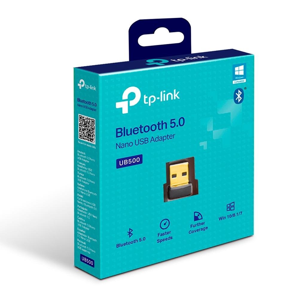 Adaptador Nano USB Tp-Link, Bluetooth 5.0, Conectividade Wireless - UB500