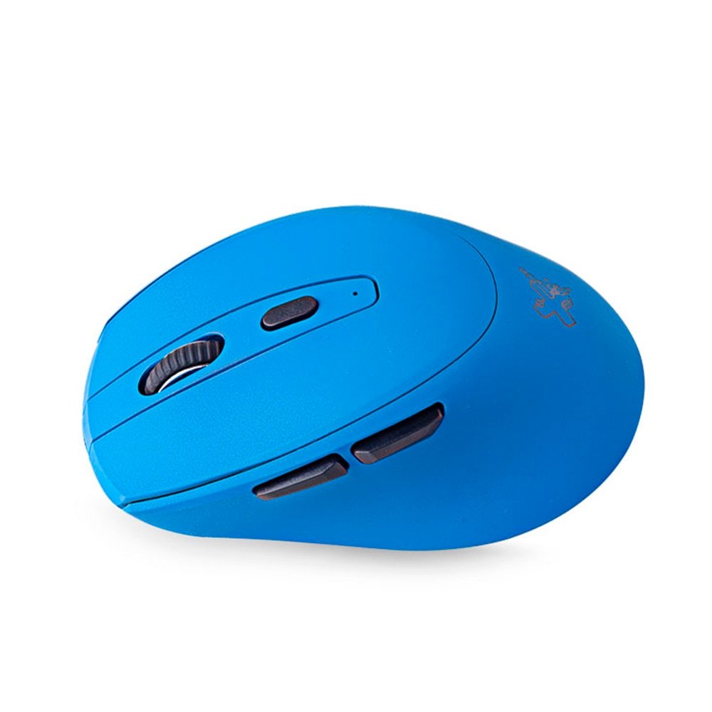 Mouse Maxprint Oriente Sem Fio, 1600 DPI, 6 Botões, USB, Azul - 60000110