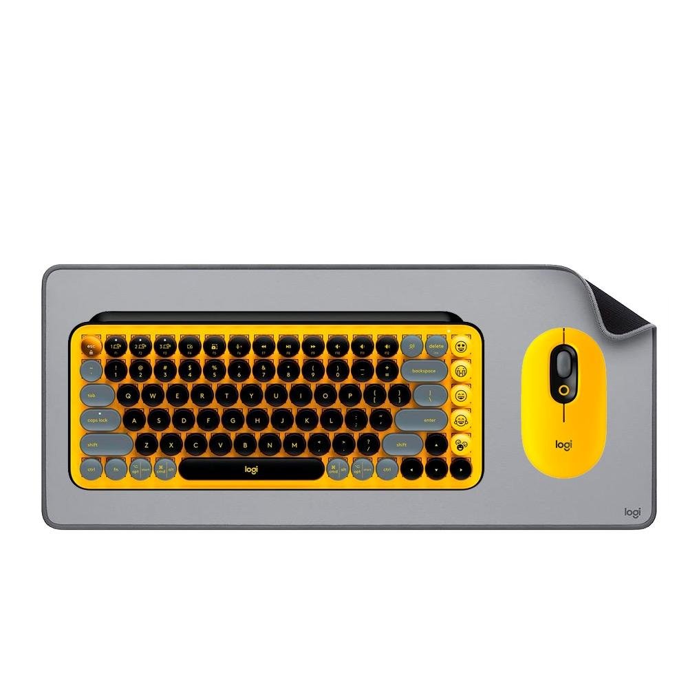 logicool POP KEYS 、POP MOUSE Kit Logitech - Teclado Mecânico Sem Fio Logitech POP Keys + Mouse