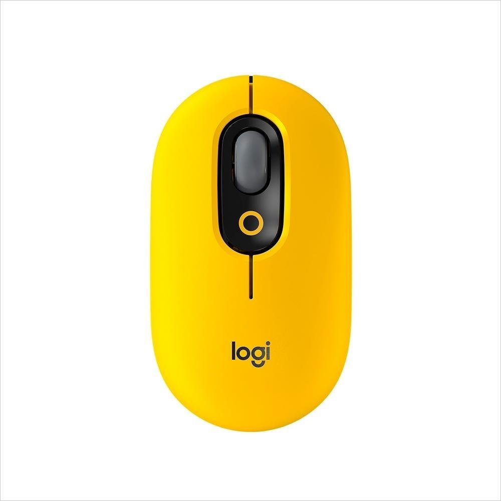 Kit Logitech - Teclado Mecânico Sem Fio Logitech POP Keys + Mouse