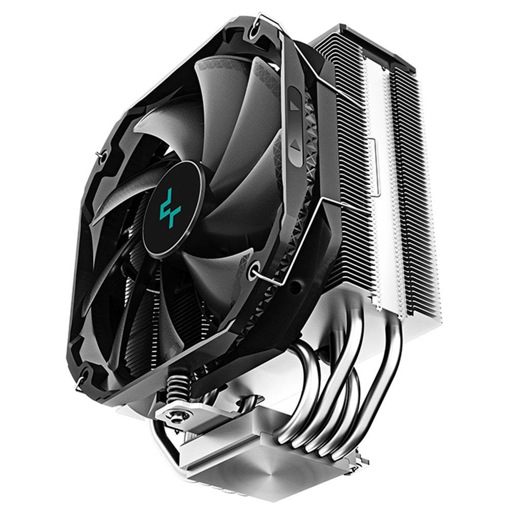 Cooler para Processador Deepcool AS500, RGB, Intel e AMD, 140mm, Preto - R-AS500-BKNLMN-G