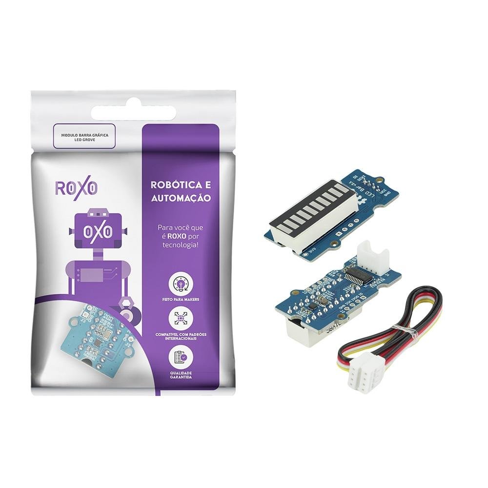 Módulo Barra Gráfica LED RoXo Grove | KaBuM!