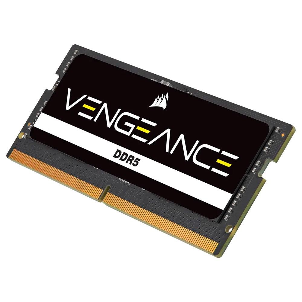 Memória RAM para Notebook Corsair Vengeance, 8GB, 4800MHz, DDR5, CL40, Preto - CMSX8GX5M1A4800C40
