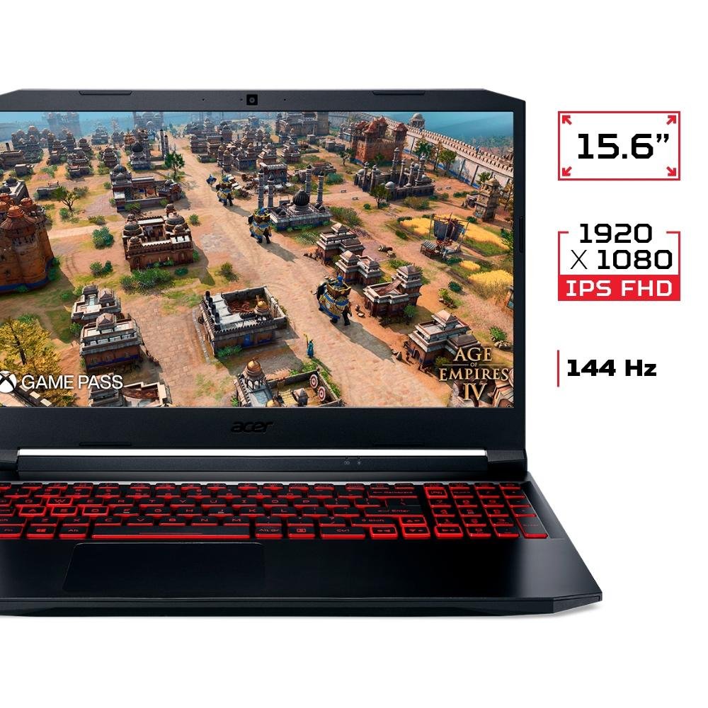 Notebook Acer Nitro 5 GeForce RTX3050 | KaBuM!