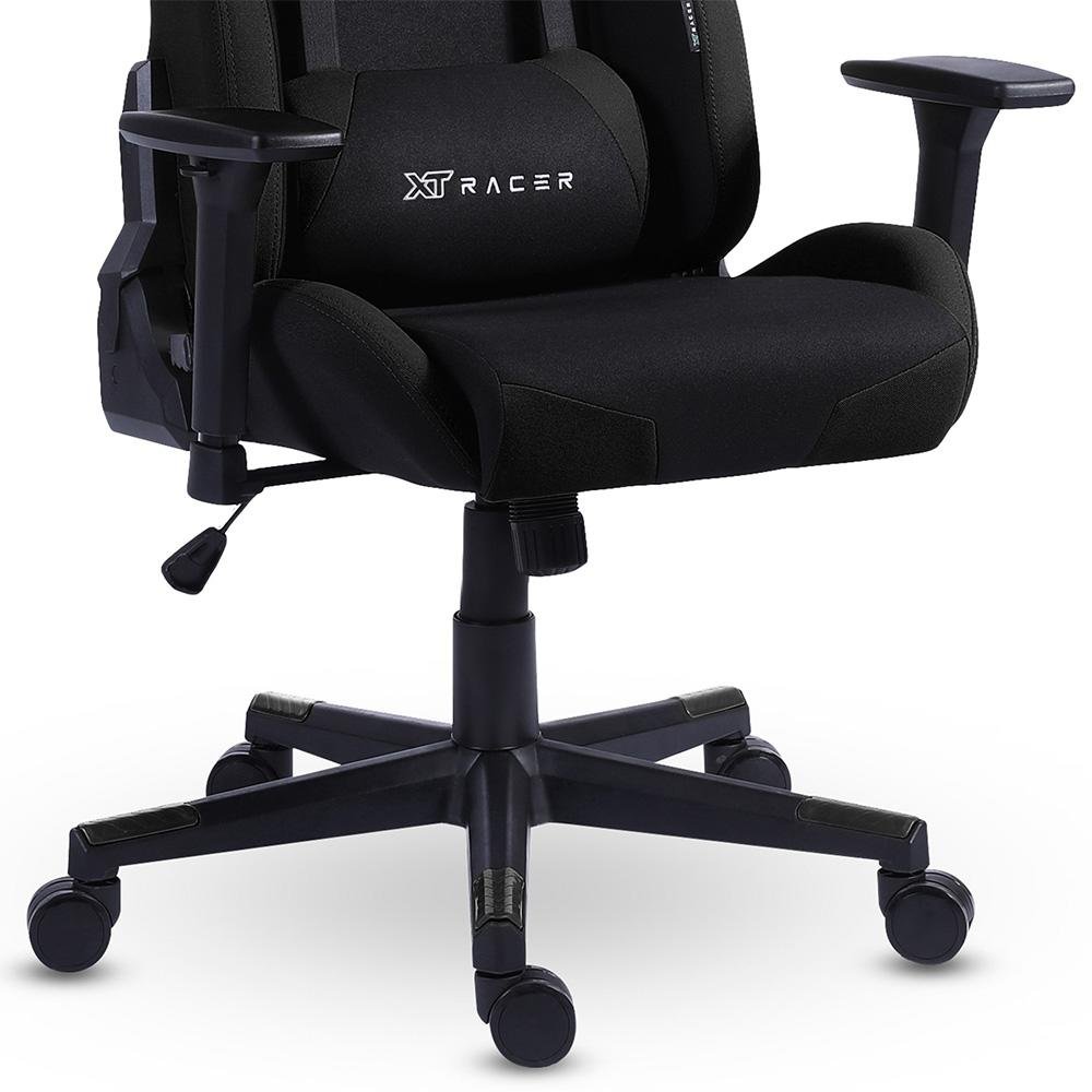 Cadeira Gamer XT Racer Defender NR17, Até 120kg, Com Almofadas, Reclinável, Descanso de Braço 3D, Preto - XTR-034 Cadeira Gamer XT Racer Defender NR17, Até 120kg, Com Almofadas, Reclinável, Descanso de Braço 3D, Preto - XTR-034