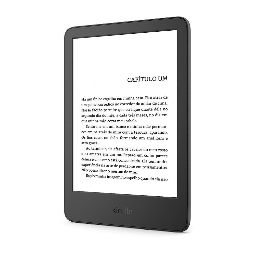 Kindle 11ª Geração Amazon, 16 GB Preto, Luz Integrada, Wifi - B09SWTG9GF Kindle 11ª Geração Amazon, 16 GB Preto, Luz Integrada, Wifi - B09SWTG9GF
