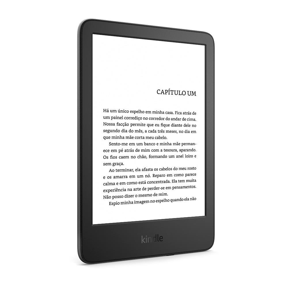 Kindle 11ª Geração Amazon, 16 GB Preto, Luz Integrada, Wifi - B09SWTG9GF Kindle 11ª Geração Amazon, 16 GB Preto, Luz Integrada, Wifi - B09SWTG9GF