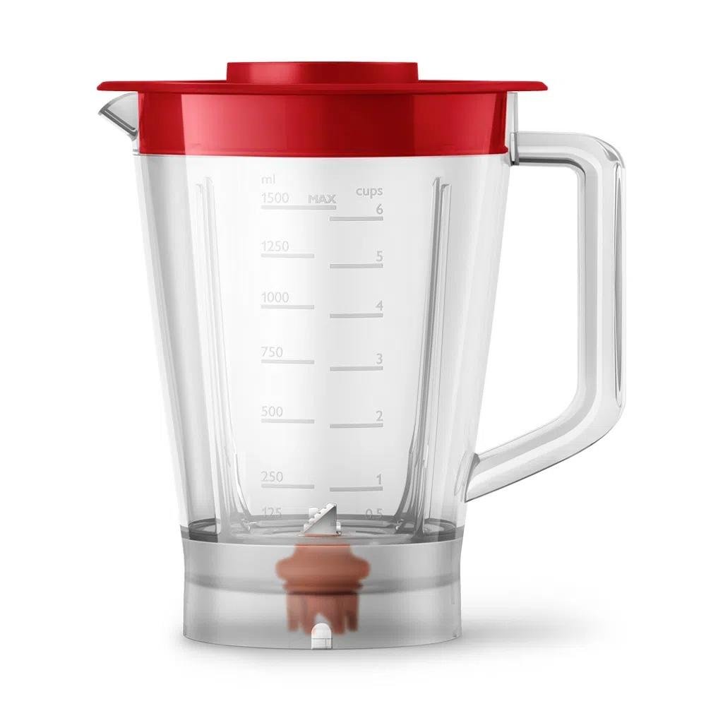 Multiprocessador Philips Walita Vermelho | KaBuM!