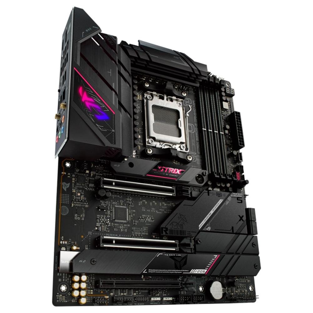 Placa-Mãe ASUS ROG Strix B650E-E Gaming Wi-Fi, AMD AM5 B650, ATX, DDR5, Wi-Fi, Preto - 90MB1BB0-M0EAY0