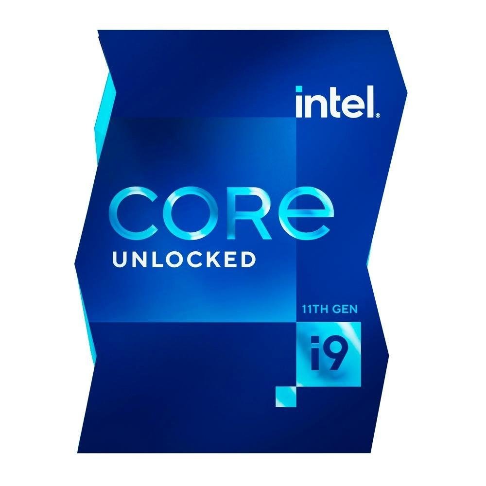 CPU Intel Core i9-11900K CPU Processador Intel Core i9-11900K, LGA1200, Vídeo Integrado + Placa