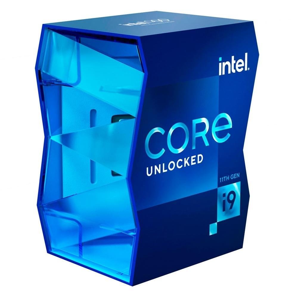 Processador Intel Core i9-11900K, LGA1200, Vídeo Integrado + Placa