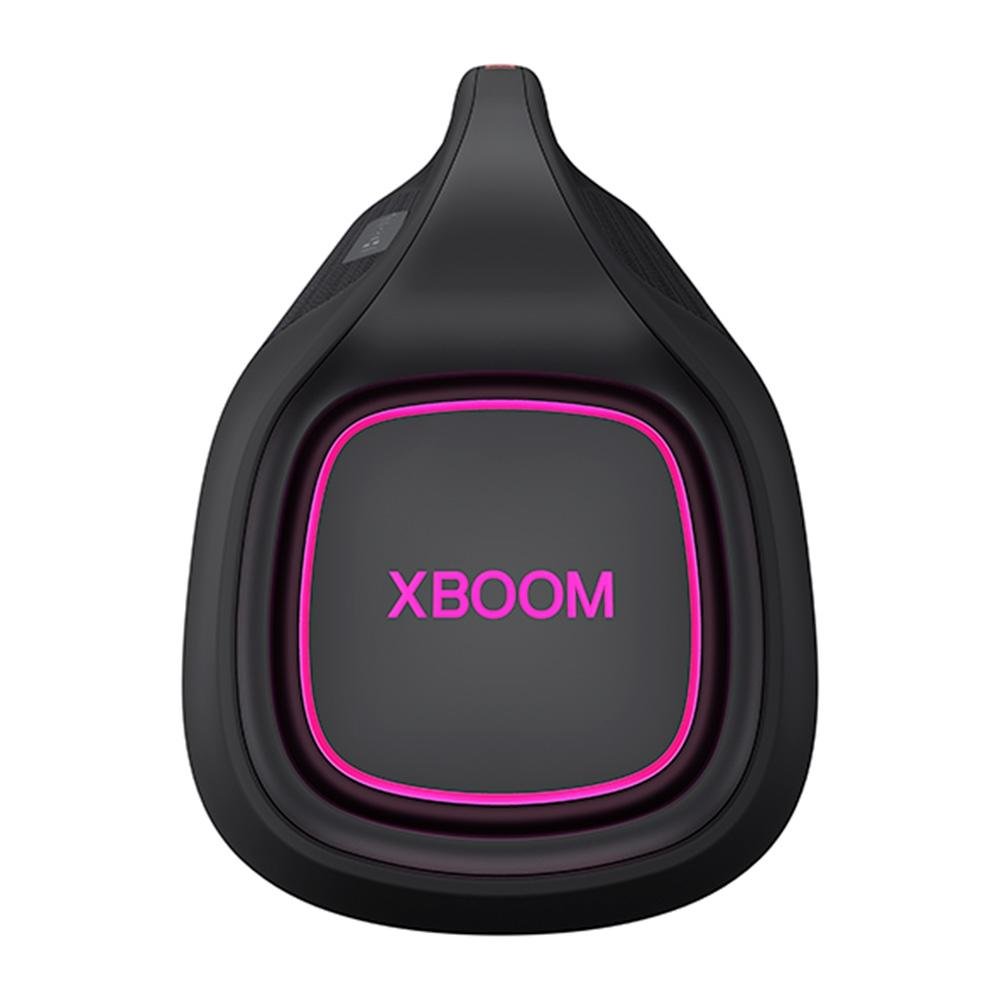 Caixa de Som LG Portátil Boombox Xboom Go, Bluetooth, LED, 80W RMS, À prova de Água, Até 24 Hrs de Bateria, Iluminação de Palco, Preto - XG9