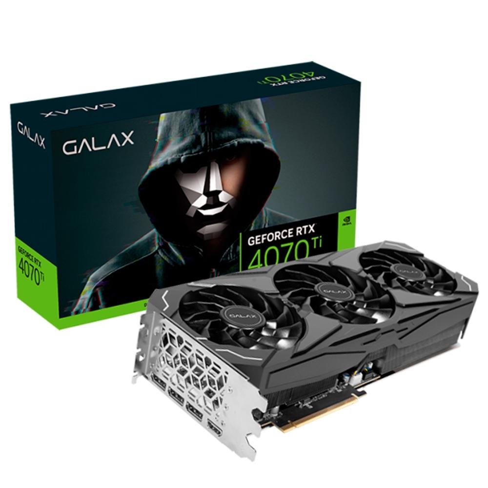 Placa de Vídeo RTX 4070 Ti ST PCI-E Galax | KaBuM!