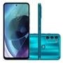 Smartphone Motorola Moto G71, 5G, 6GB RAM, 128GB,Octa Core, Verde - PAS20017BR + SmartWatch Husky Sports 700 GPS, Preto, Pulseira Extra Azul