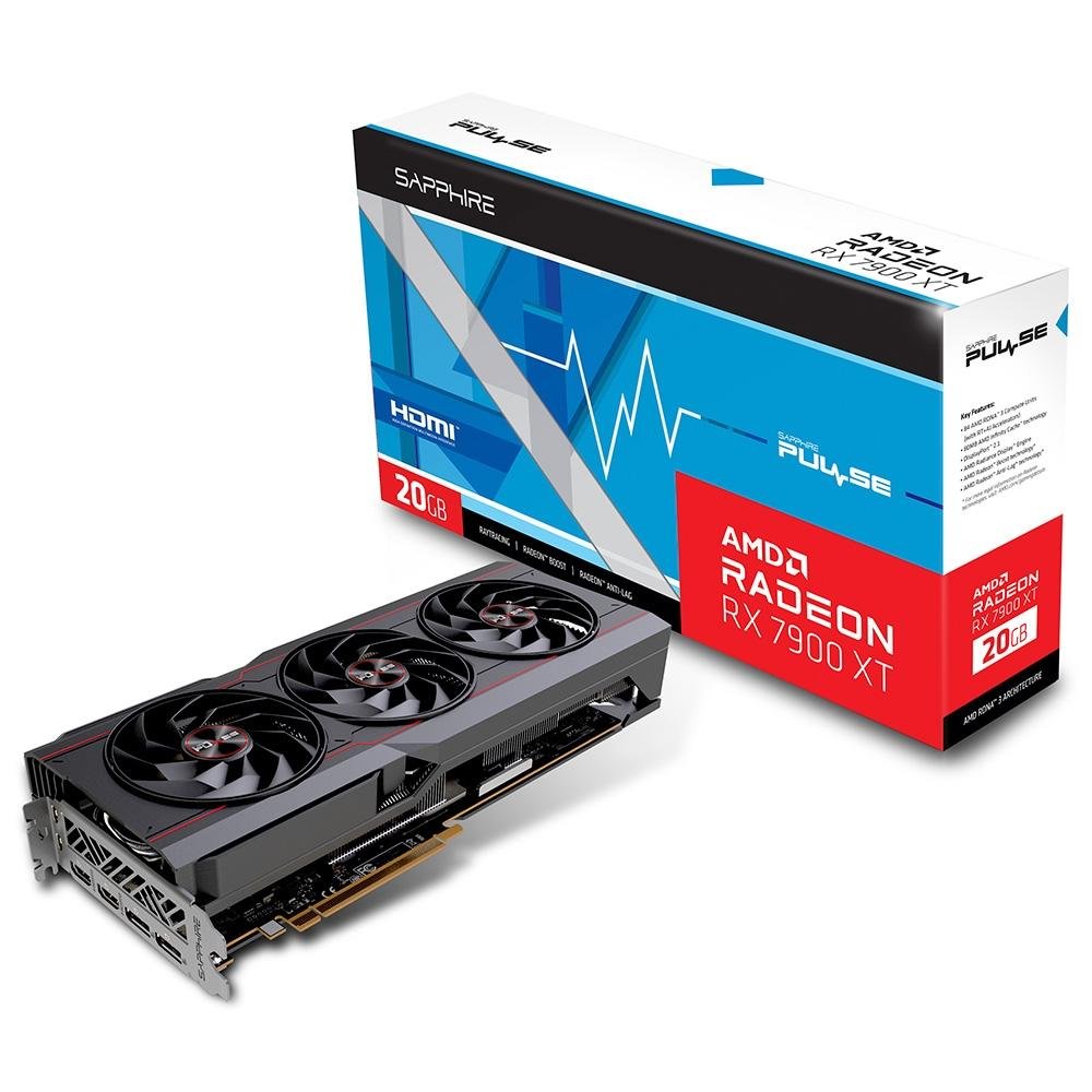 【白金版】Sapphire Radeon RX 7900 XT 20GB Placa de Vídeo RX 7900 XT Sapphire AMD | KaBuM!
