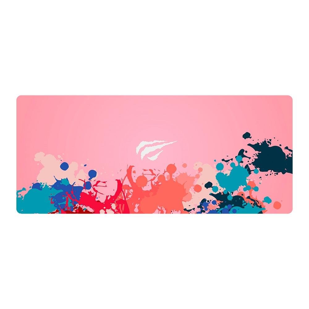 Mousepad Havit, 700x300mm, Antiderrapante, Rosa - MP847