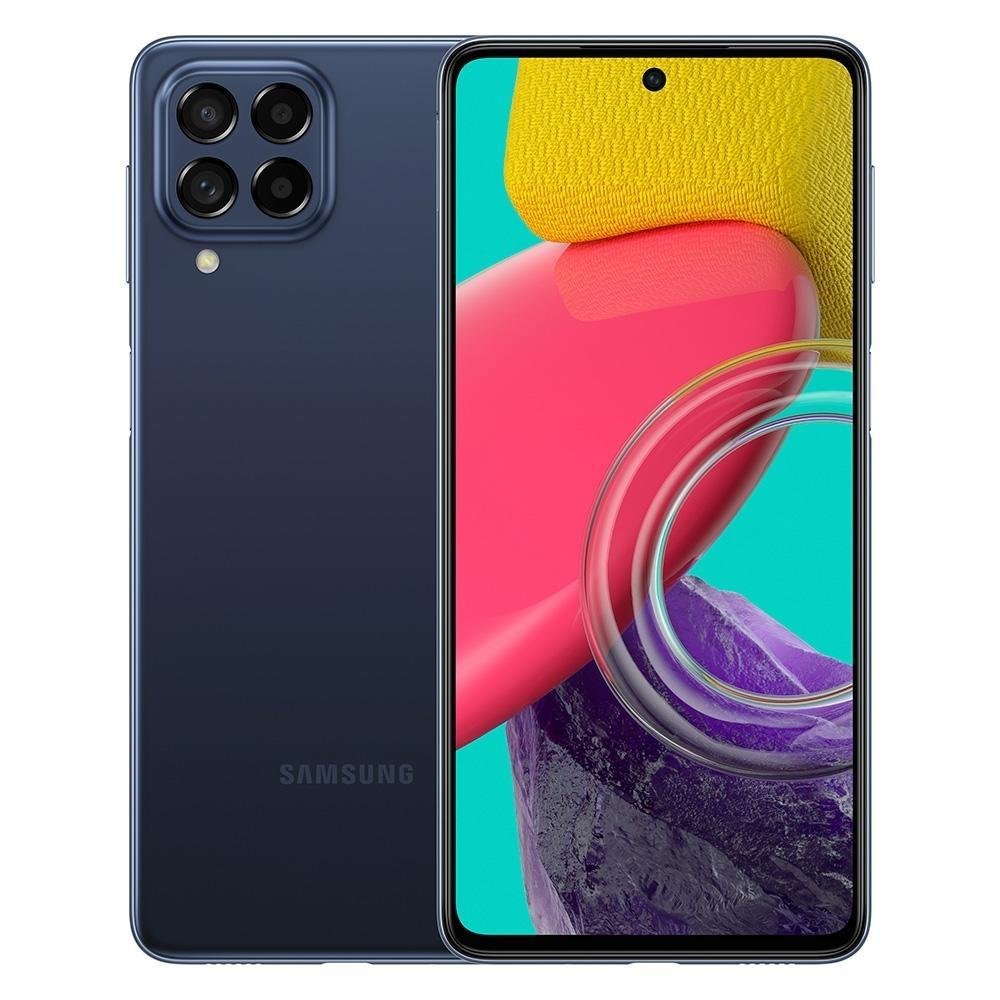 Smartphone Samsung Galaxy M53,128GB, Tela 6.7,Azul - SM