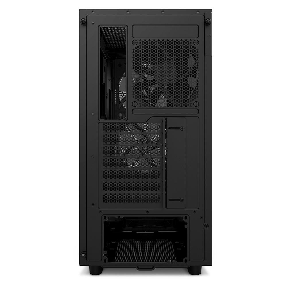Gabinete NZXT H5 Flow RGB, Fans RGB | KaBuM!