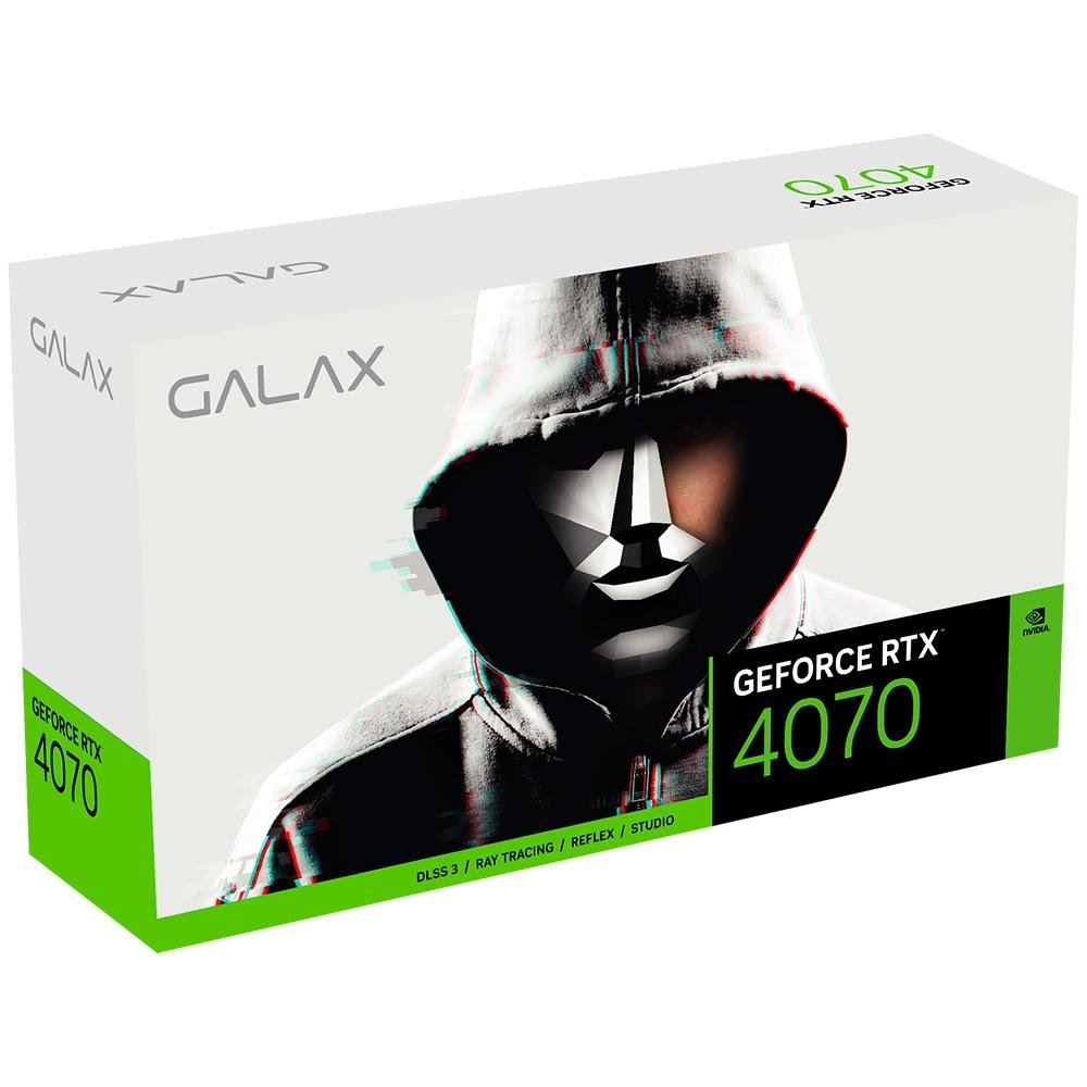 Placa de Vídeo RTX 4070 EX Gamer White | KaBuM!