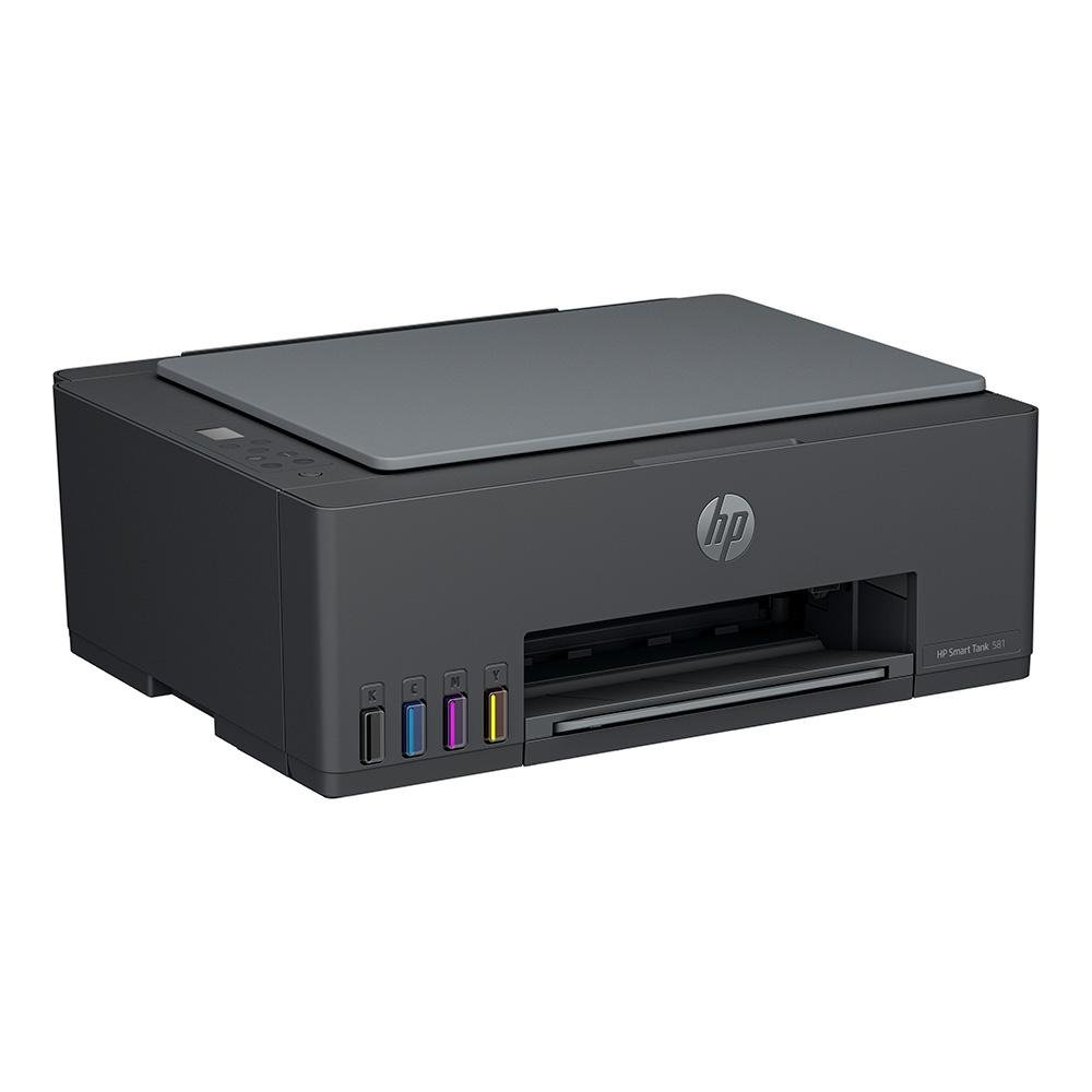Impressora Multifuncional Tanque de Tinta HP Smart Tank 581 Colorida Wi-Fi (4A8D5A#AK4)