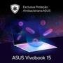 Notebook ASUS Vivobook AMD Ryzen 5-4600H, 8GB RAM, SSD 256GB, 15.6" FHD, AMD Radeon Graphics , KeepOS, Prata Metálico - M1502IA-EJ251